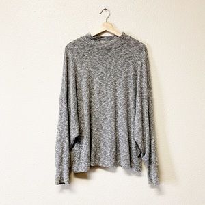 Harlowe & Graham Oversized Open-Back Sweater